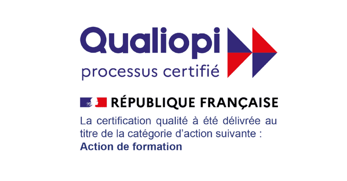 Logo Qualiopi pour Action de formation, délivré à Cédric Carité Padel